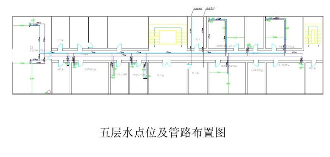 实验室上下水点位图